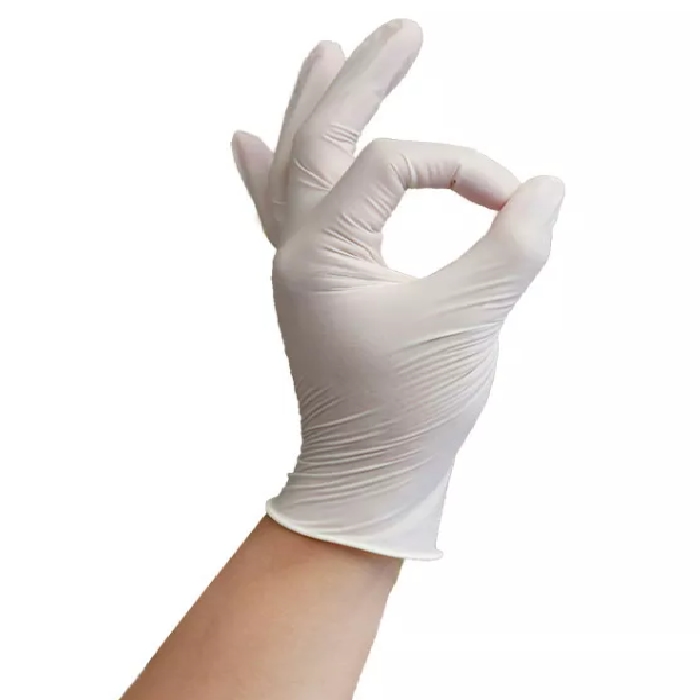 Latex rokavice nesterilne velikost XL brez pudra 100 kosov